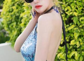 MiStar魅妍社 – 赵欢颜Jessica在线，光顾着看夏日图集，我才注意到室内温度已经飙高了。