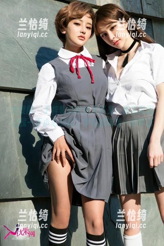 尤果网 - 于梓馨的校服写真集：高清画面让我一不小心想起了学校的味道…好怀念！