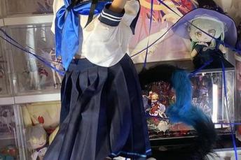 白栎Shirly这样玩cos，桐生桔梗A搭配高清，可以直接录成真人秀了，快，把我的周末募起来！