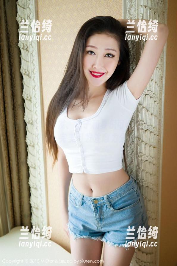 魅妍社 - 卷发、裙子和夏倪可ella的JK写真，完美引发注意力分散。